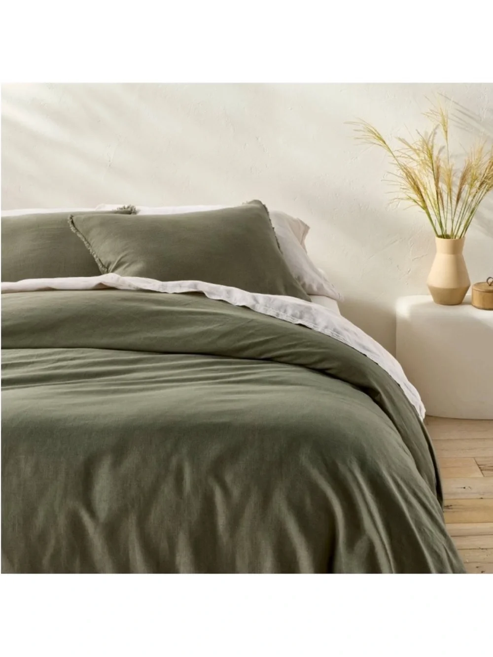 Casaluna olive green Duvet Cover Set